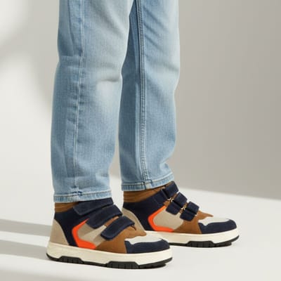 Muyters Sneakers blauw Leer - Maat 26 - Kinderschoenen