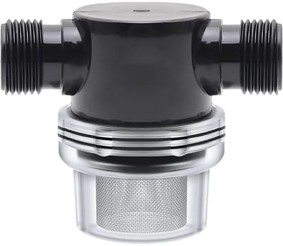 Dailygoods- Waterfilter 50 mesh - Waterpompfilter - Inline zeeffilter - Duurzaam - Eenvoudige installatie - Afneembaar en gemakkelijk te reinigen - Pompfilter