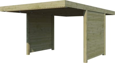 Woodlands Carport Q-Line QB Combinatie A 307 x 554 cm