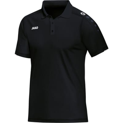 Jako Classico Polo Heren - Zwart | Maat: M