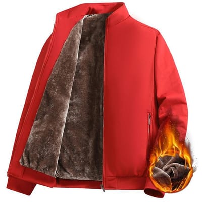 Nieuwe Stijl van Executive Katoenen Jas voor Heren Middenleeftijd en Oudere Herenjas Plus Katoen Verdikt 8XL black