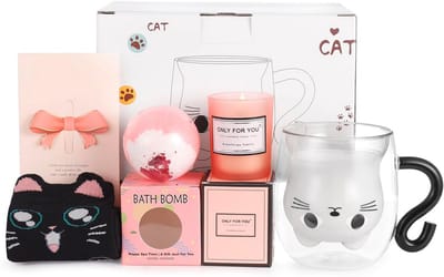 Kattenmok Set - Unieke Geschenken voor Vrouwen, Perfecte Cadeaus voor Alle Gelegenheden