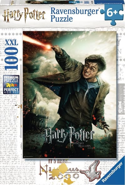 100 stukjes puzzel xxl de fantastische wereld vanharry potter Ravensburger