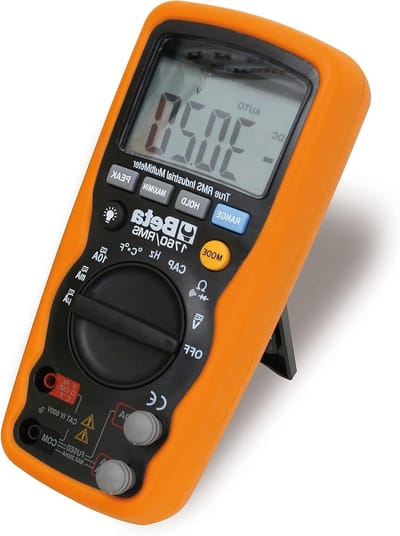 Digitale Multimeter - Batterijtester - Auto Accu Controleren - IP67 Waterdicht - 1000 V Bescherming - Oranje