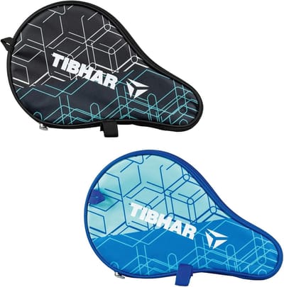 Tafeltennis Rackethoes - Racket Tas - Sport Bescherming - Met Balvak - 30.5 cm - Zwart/Turquoise