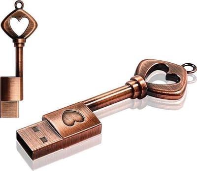 Antieke sleutel USB stick 16gb, antiek, key, cadeau, kado,