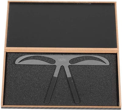 Wenkbrauwliniaal - Meetgereedschap - Wenkbrauwen Vormgeven - Driepunts Positionering - 14 cm - Zilver