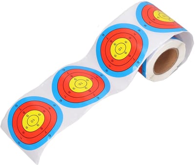 Allecto - Doelschieten training stickers - Zelfklevend - Hoge zichtbaarheid - 3200 vellen - Voor schietoefeningen - Gemakkelijk zichtbaar