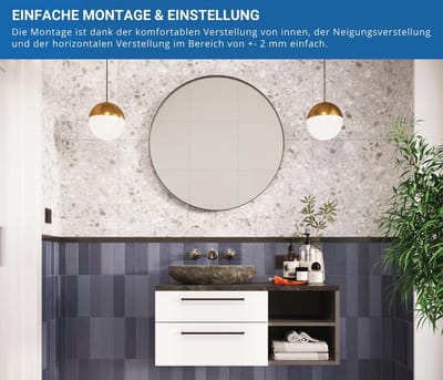 Schuiflade met Glazen Zijkanten | Soft-Close Mechanisme | Hoogte 167 mm | Lengte 500 mm | Antraciet