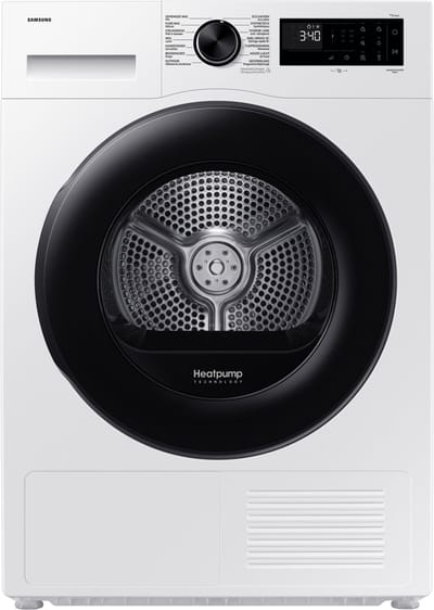 Samsung Droogkast DV9UDG52A0AEEN Optimal Dry + Quick Dry 5000-serie 9kg