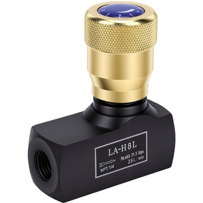 Hydraulisch Stroomregelingsnaaldventiel 1/4 inch NPT Poort met Vrije Terugstroming voor Industrieel Landbouwgebruik