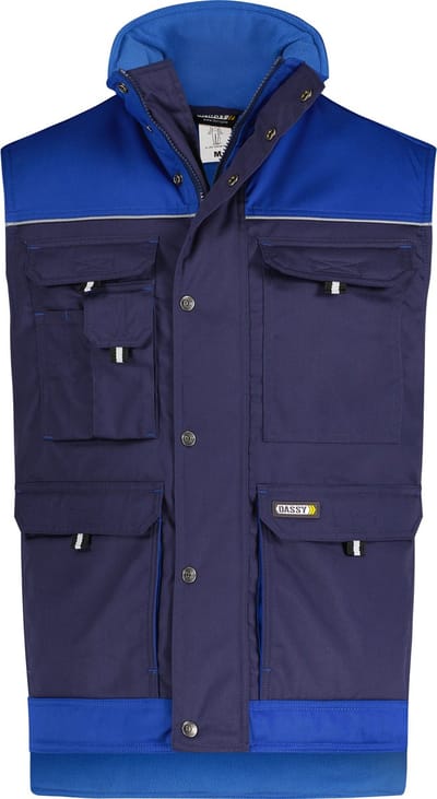 Tweekleurige bodywarmer