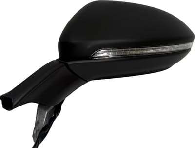 BILMAX Linker Buitenspiegel Vervanging voor 2013–2020 Volkswagen Golf 7, Elektrisch Verstelbaar, Verwarmd, Handmatig Inklapbaar, Elektrisch Inklapbaar, met Richtingaanwijzer, met Instapverlichting, Gegrond, 9-Pins (Bestuurderszijde)