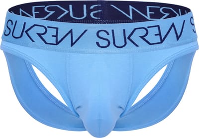 SUKREW V-Thong Arctic Blue - MAAT XS - Heren Ondergoed - String voor Man - Mannen Thong
