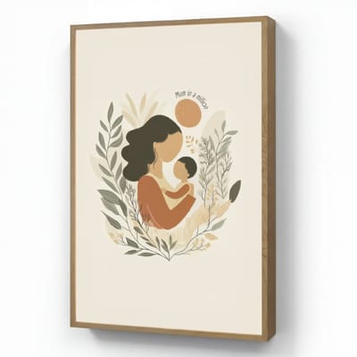 Illustratie - Quote - Moeder