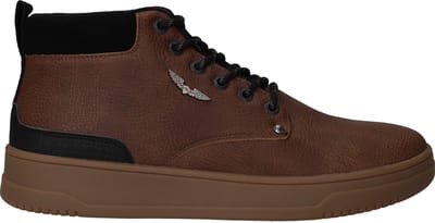 PME Legend Lexing-T Veterschoenen Hoog - Cognac - Maat 44
