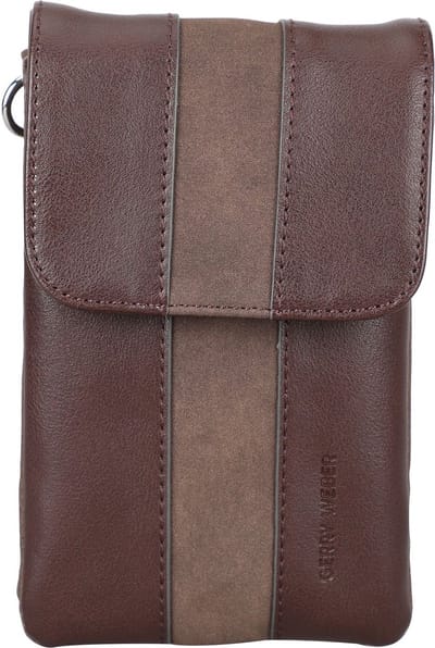 GERRY WEBER Telefoontasje Soft Mix Phonecase LVF Darkbrown Donkerbruin