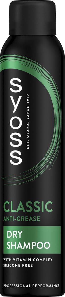 Syoss Anti-Grease - Droogshampoo - Langdurige Frisheid - Zuivert en Verfrist - Versterkt Je Haarstructuur - Voordeelverpakking - 6x200 ml