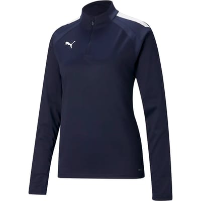 Puma Damen Trainingsjacke TeamLIGA 1/4 Zip Top W 657253 Peacoat-Puma White-XXS
