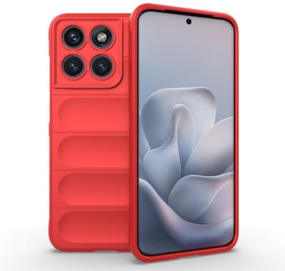 Coverup Hoesje - Geschikt voor Motorola Edge 70 Fusion Hoesje - Coverup Hands-On Rugged Back Cover - Rood