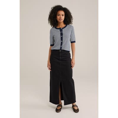 WE Fashion Knitted Cardigan Navy Blue Taglia: XS | Cardigan Outlet | Donna | Blu