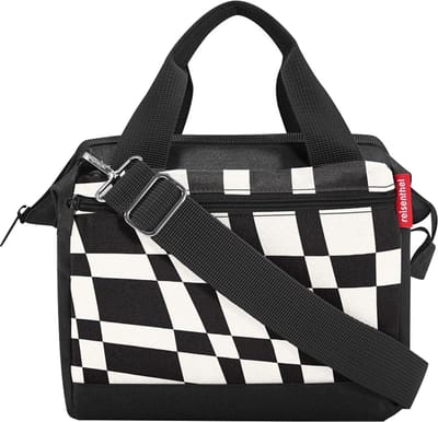 Reisenthel Allrounder Cross Schoudertas - 4L - Op-Art Zwart
