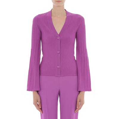 Moschino Knitwear Violet Size: 40 | Cardigans Outlet | Dames | Paars