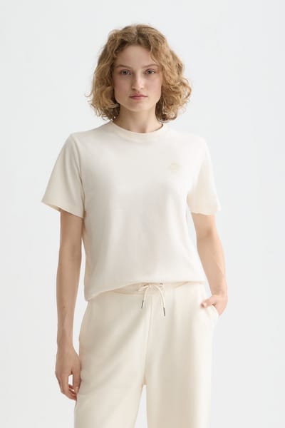 Scotch & Soda Chest Artwork Regular T-shirt Off White size M | Shirts Outlet | Women | White