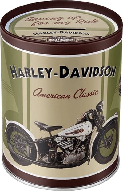 Spaarpot Harley Davidson - American Classic Motor - D10 x H13 cm