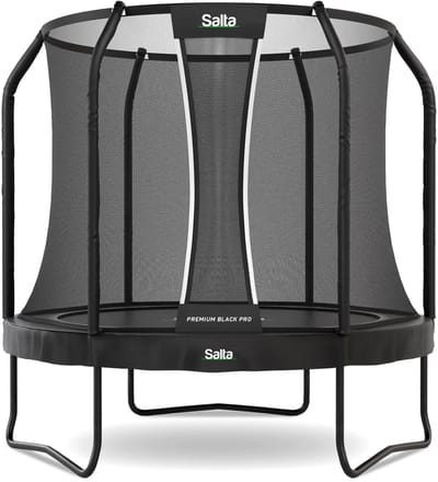 Salta Premium Black Pro - Trampoline met veiligheidsnet - ø 260 cm - Zwart