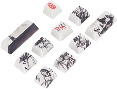 Dailygoods- Keycap Set 10 Sleutels - PBT Materiaal - Sublimatieproces - Mechanisch Toetsenbord - DIY Toetsenbord - OEM Hoogte - Toetsenbordtoetsen