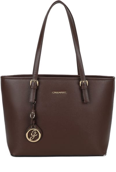 Gallantry® - Schooltas - Dames Tassen - Schoudertas - Handtas met rits - Handtas - Werktas - Coffee