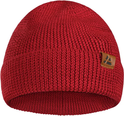 DANISH ENDURANCE Beanie met Merinowol - Gebreid - Rood