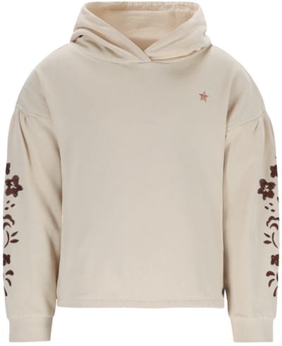 Like Flo winter sweater meisjes - beige - Dyla - capuchon