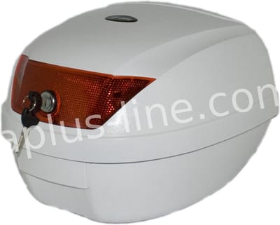 Topcase scooter koffer glans wit 29 liter