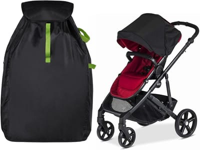 SnelShoppen - HOTUT Transporttas Kinderzitje - Reis Kinderwagen Tas voor Vliegtuig - Universele Transporttas 86x45cm voor Luchthavens en Treinstations