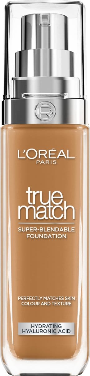 L’Oréal Paris True Match Foundation - 8R/C - Natuurlijk Dekkende Foundation met Hyaluronzuur en SPF 16 - 30 ml - Vegan