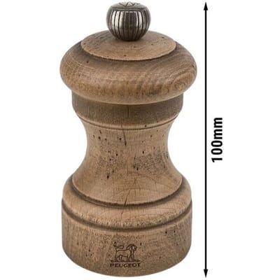 (6 stuks) PEUGEOT BISTRO - Zoutmolen - Hout - Antiek - Hoogte: 100mm