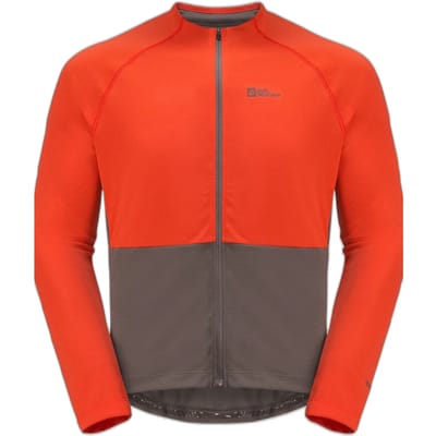 Jack Wolfskin Morobbia Fz T-shirt Met Lange Mouwen Rood L Man