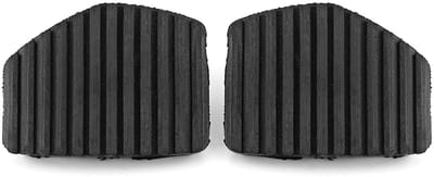 Dailygoods- Pedaal Covers - Rubber Rempedaal/ Koppelingspedaal - Geschikt voor Citroën 1007/207/208/C3/C4/C5/C6/C8 - Totale Afmetingen 75x60x36 mm - Eenvoudig te Installeren - Gewicht 90 g - Pedaalrubber