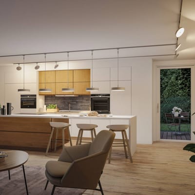 Paulmann 95689 URail railspot Smart Home Zigbee 3.0 Hildor RGBW 500lm 7,5W RGBW+ dimbaar 230V signaal wit