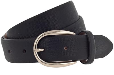 Vanzetti Leren riem 30mm Leather Belt W100 Black zwart