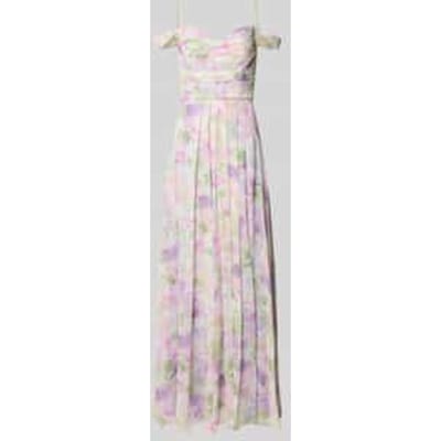 maxi-jurk in all-over look