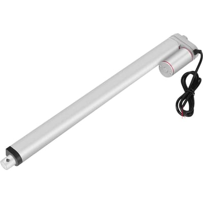 Actionneur Linéaire Moteur Électrique Support Levage 12V CC 1000N Course 150-500mm (400mm)