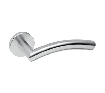 Deurkruk Tubular L haaks 19mm RVS