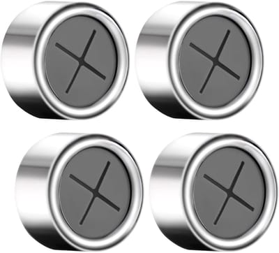 TOVBMUP 4 Stuks Gerechtendoekhouder - Rond Zelfklevend Handdoekhaken Set - 4.2x2.2cm - Gladde Randen Waterdicht ABS Materiaal - Geschikt voor Keuken Badkamer en Huishouden - Incl. Montageaccessoires