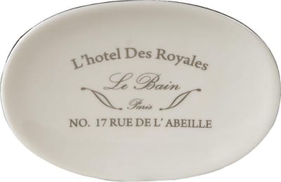 Clayre & Eef Zeepbakje 14x10 cm Wit Keramiek