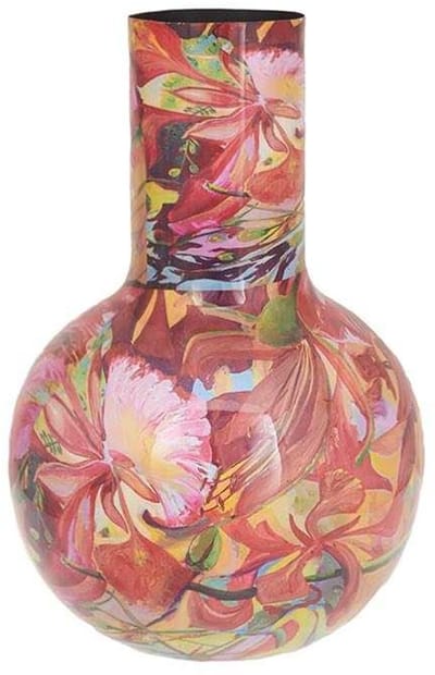 House of Nature Vaas Francis Sling Red Bloom Spirit 37cm