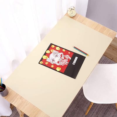 Grote Waterdichte Bureauonderlegger XL - Antislip Schrijfmat en Muismat van Duurzaam PVC