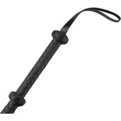 Rimba - Arabische Bullwhip - 150 cm - Zwart